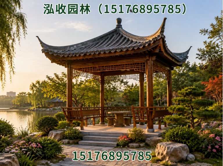 防城港京津冀防腐木工程展示图